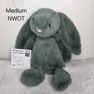 SOLD NWOT Jellycat Medium Bashful Forest Bunny